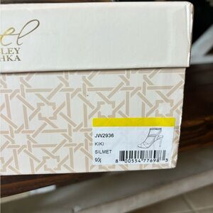 BADGLEY MISCHKA heels silver 9.5